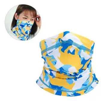 

4PCS Ice Silk Magic Scarf Multifunctional Sunproof Face Mask Neck Protector for Outdoor Sports Fishing Riding Climbing