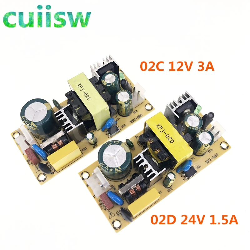 AC-DC 12V3A 24V1.5A 36W Switching Power Supply โมดูล Bare วงจร 220V ถึง 12V 24V สําหรับเปลี่ยน/ซ่อม 1