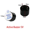3V 5V 12V Active Buzzer Magnetic Long Continous Beep Tone 12*9.5mm New And Original For Arduino Mini Plug Speaker 3