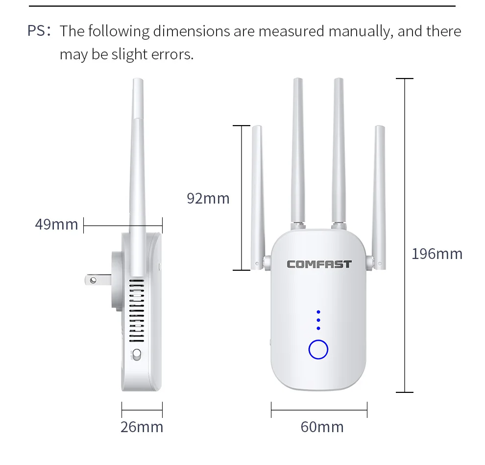 banda dupla repetidor 2.4 5ghz wi fi