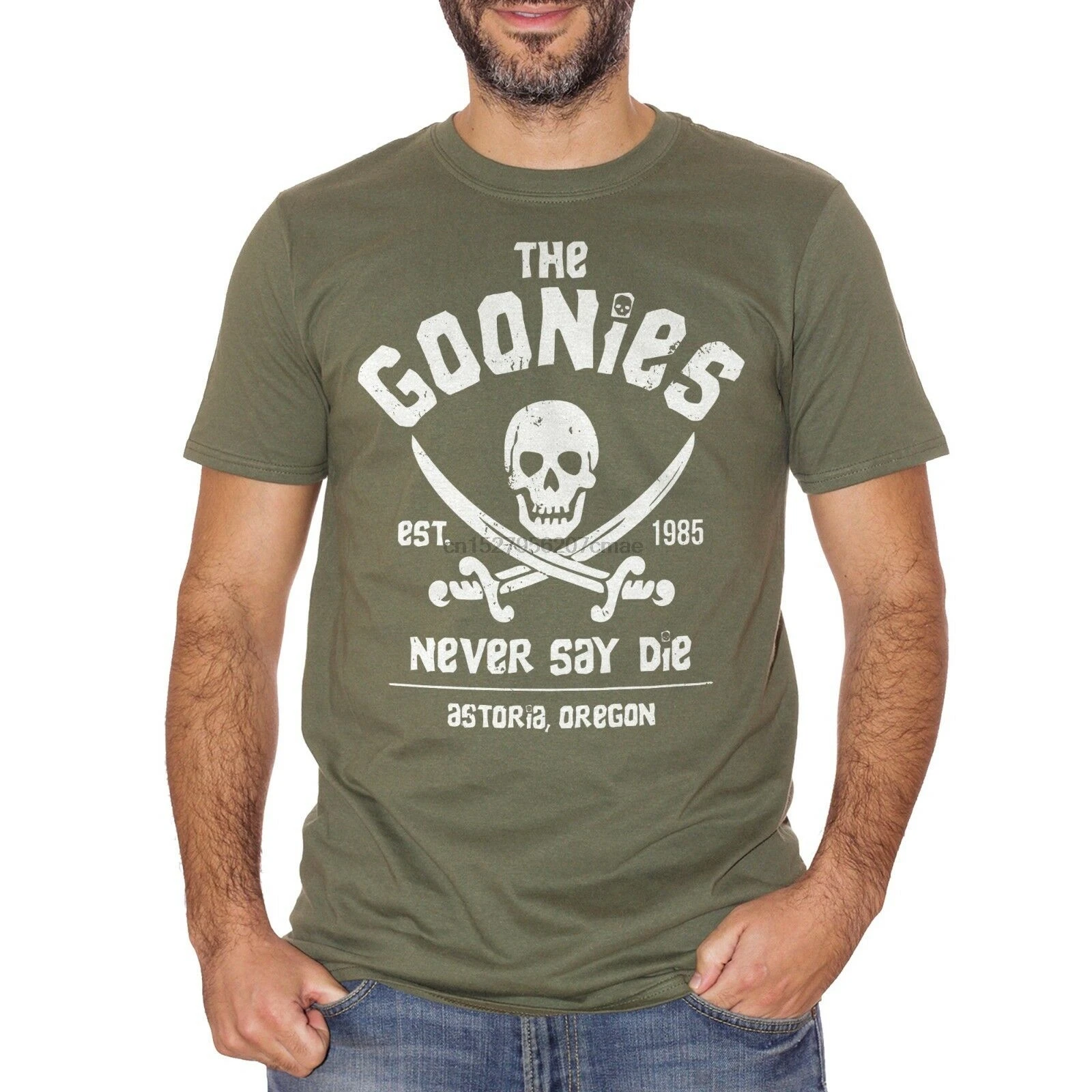 CUC футболка The Goonies Never Say Die 80 years лучший фильм Культовая классика|Футболки| |