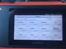 LAUNCH-herramientas de diagnóstico obd2 CRP129E, OBD automático, EOBD, lector de código, escáner OBDII ENG AT ABS, SRS, aceite, SAS, EPB, ETS, reinicio de TPMS para coches