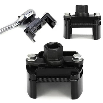 

Universal Cast Steel Adjustable 2 Jaw Oil Filter Wrench 60mm-105mm Fuel Removal Tool Cast Steel Professional Wrenches