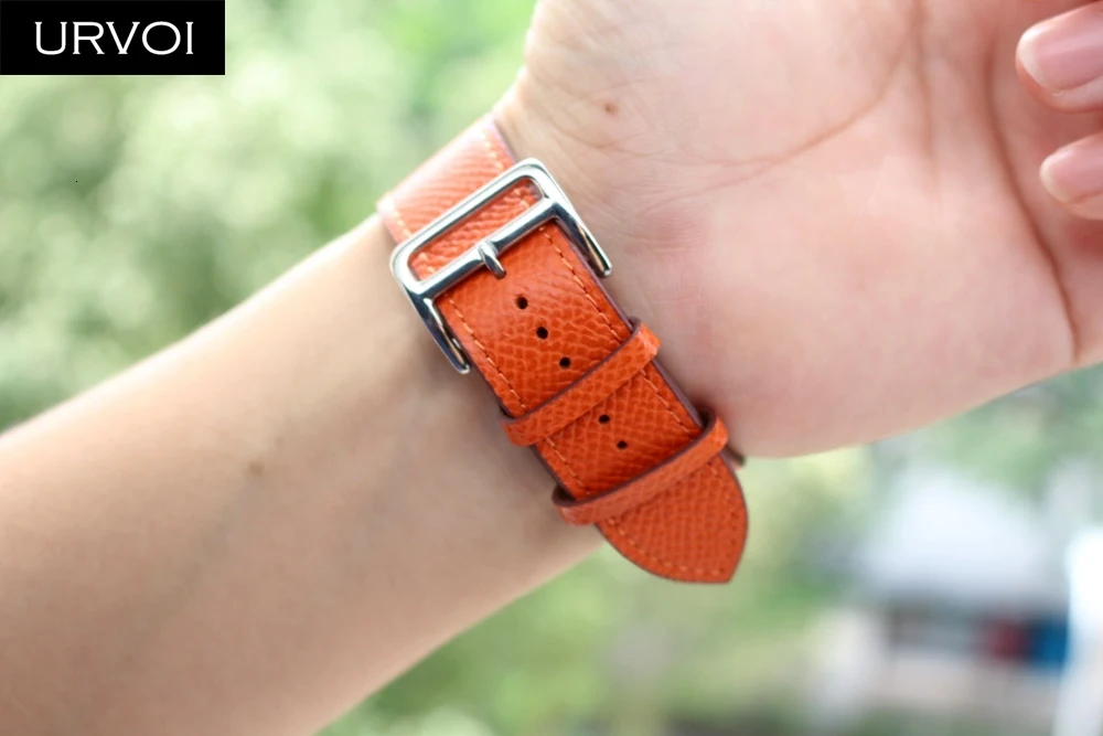Один тур band для apple watch серии 4 3/2/1 Swift кожаный ремешок для наручных часов iWatch, наручные часы классический дизайн; ручная работа;