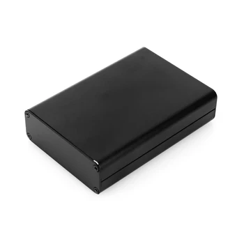 

Aluminum PCB Instrument Box Enclosure Electronic Project Case DIY Project Case Panels Screws DIY Built-In Grooves 100X71X25mm