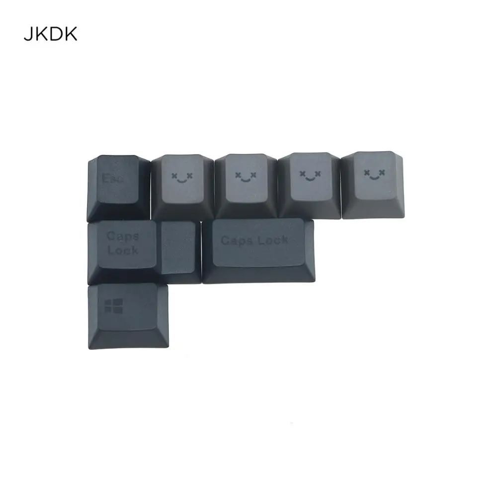 JKDK черный серый смешанный Dolch толстый pbt 108 87 Keycap Вишневый профиль сублимированный для переключатели cherry MX колпачок клавиши клавиатуры