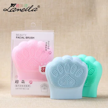 

CAT'S Paw Silicone Face Brush Single Pack Deep Cleaning Facial Brush Bubbler C0372