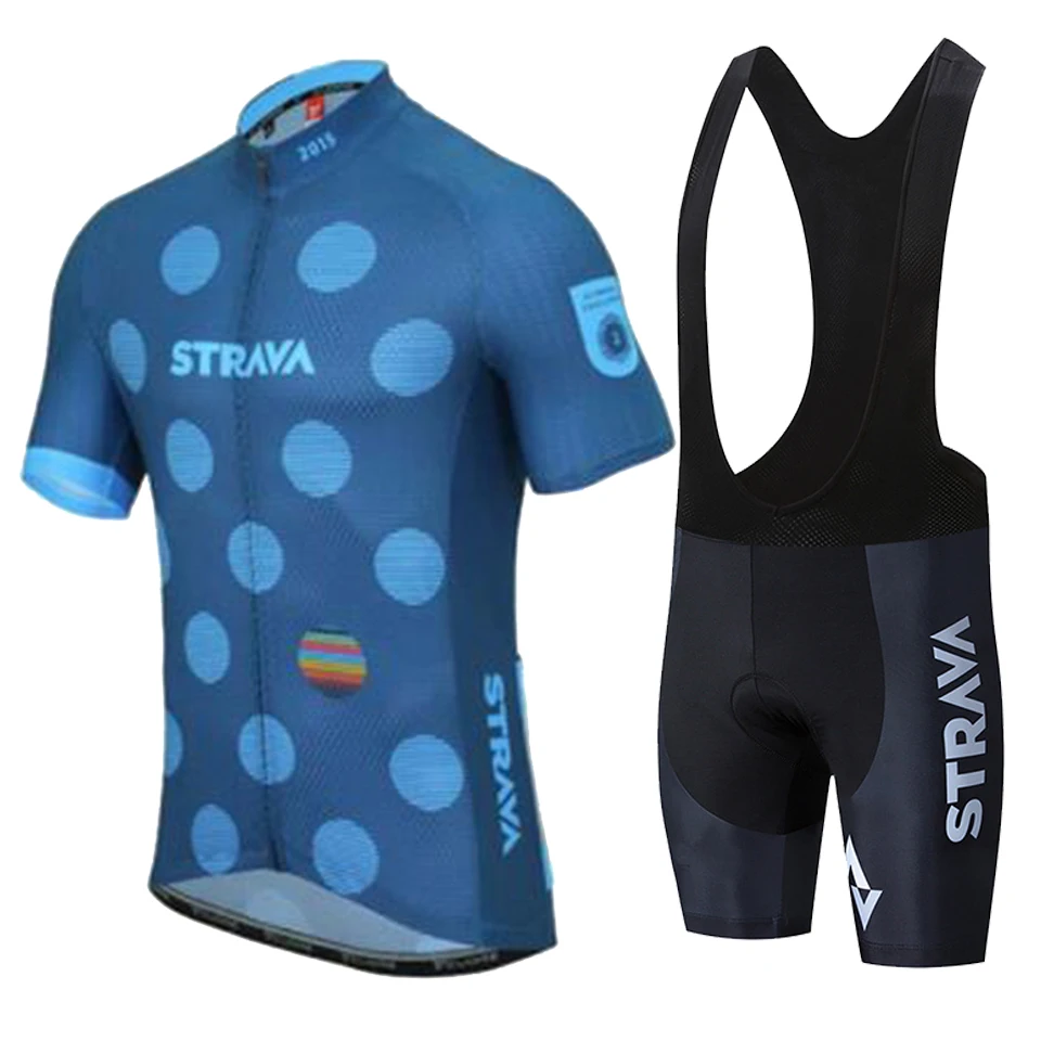 Комплекты одежды STRAVA для велоспорта, быстросохнущая Мужская одежда для велоспорта, летняя одежда для велоспорта, Джерси, велосипедные шорты, рубашка, комплект, Майо, Ciclismo - Цвет: 7