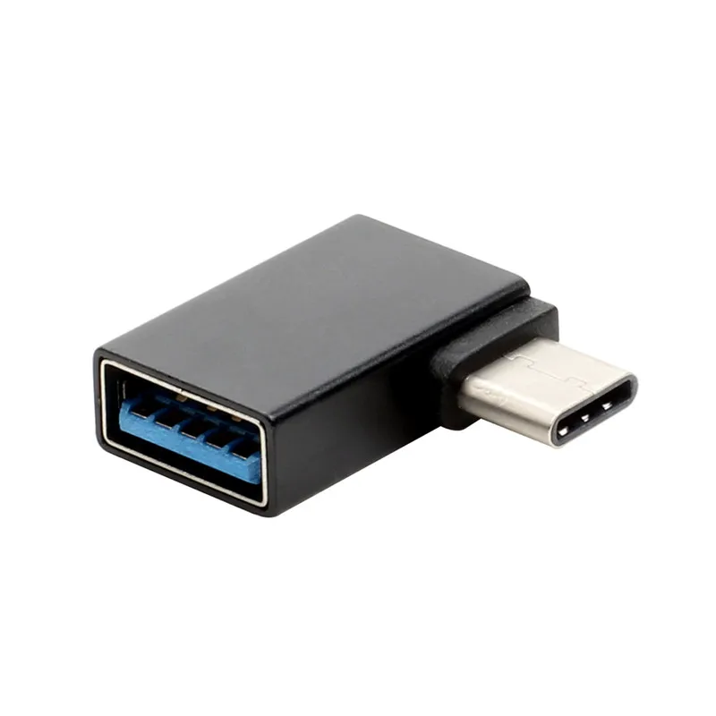 3,0 Версия локоть 90 градусов USB-C Тип C до USB3.0 Женский OTG внешний U диск клавиатура Микки Маус голова для мобильного компьютера