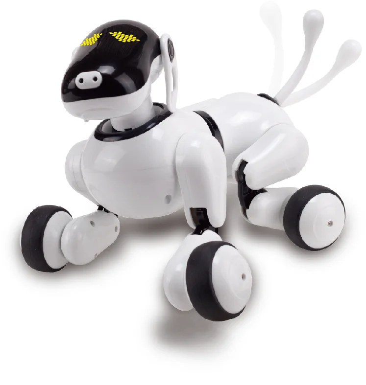 

Changing Face Artificial Intelligent Robot Dog with light and sound