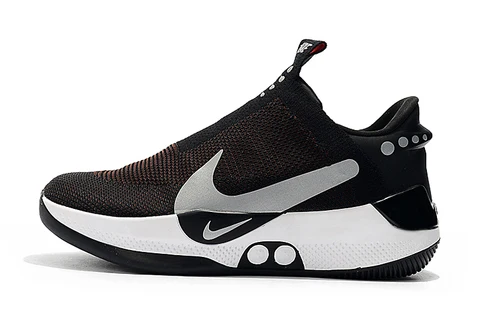 3 Nike адаптироваться BB Черный Мощность шнуровка Ограниченная серия для мужчин Баскетбол обувь Высокое качество адаптироваться BB черный/красный - Цвет: 3