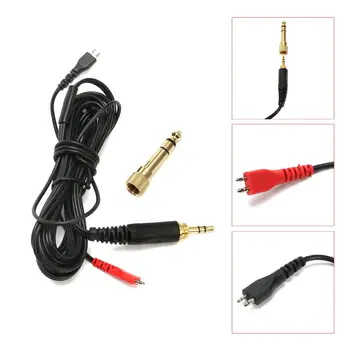 

2M Headphone Cable Replacement Earphone Cable Lead Cord Earphone Maintenance Wire for Sennheiser HD25-II 25SP 560 540 414