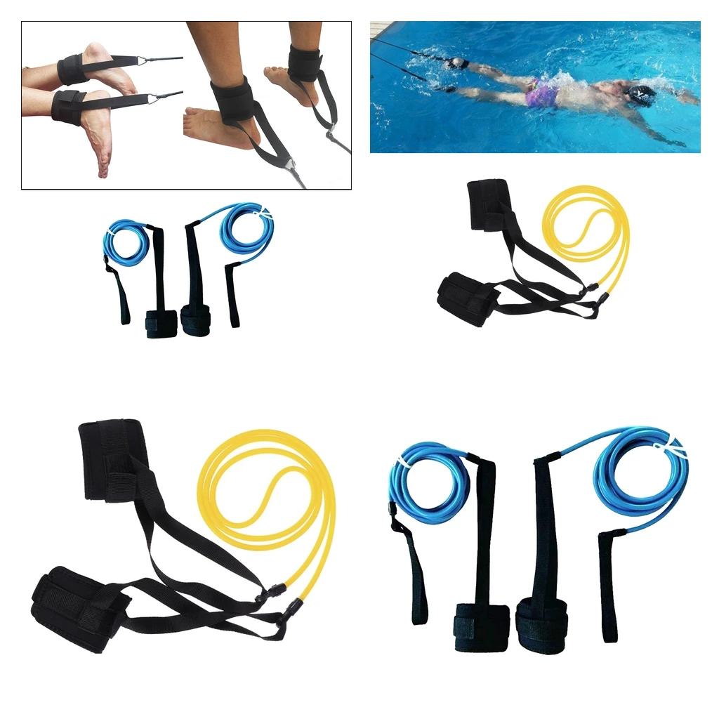 Details about   Swim Trainer Strength Belt  Aid Ankle Harness Resistance Band 