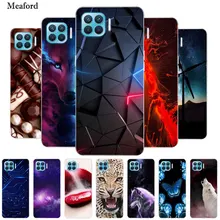 For OPPO Reno4 Lite Case Reno 4 Lite Bumper Silicone TPU Soft Phone Cover For OPPO Reno 4 Lite Cases Cartoon fundas Reno 4Lite