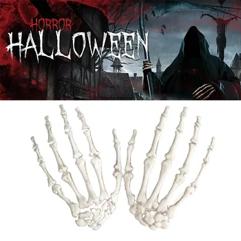 

Skeleton Hand Halloween Hand Skeleton Yard Spooky Hand Skeleton Decoration Plastic Party Bar Unique