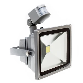 

Warm White LED Spotlight floodlight Spotlight floodlight with LED lighting and PIR motion sensor