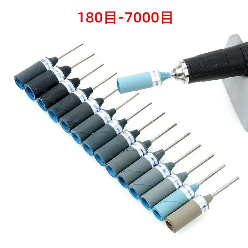 14 adet 180 7000 elektrikli taslama asindirici araclari kum kagit sopa parlatma cubuk zimpara agac isleme parlatma bitirme taslama sandpaper 5000 grit burnisher aliexpress