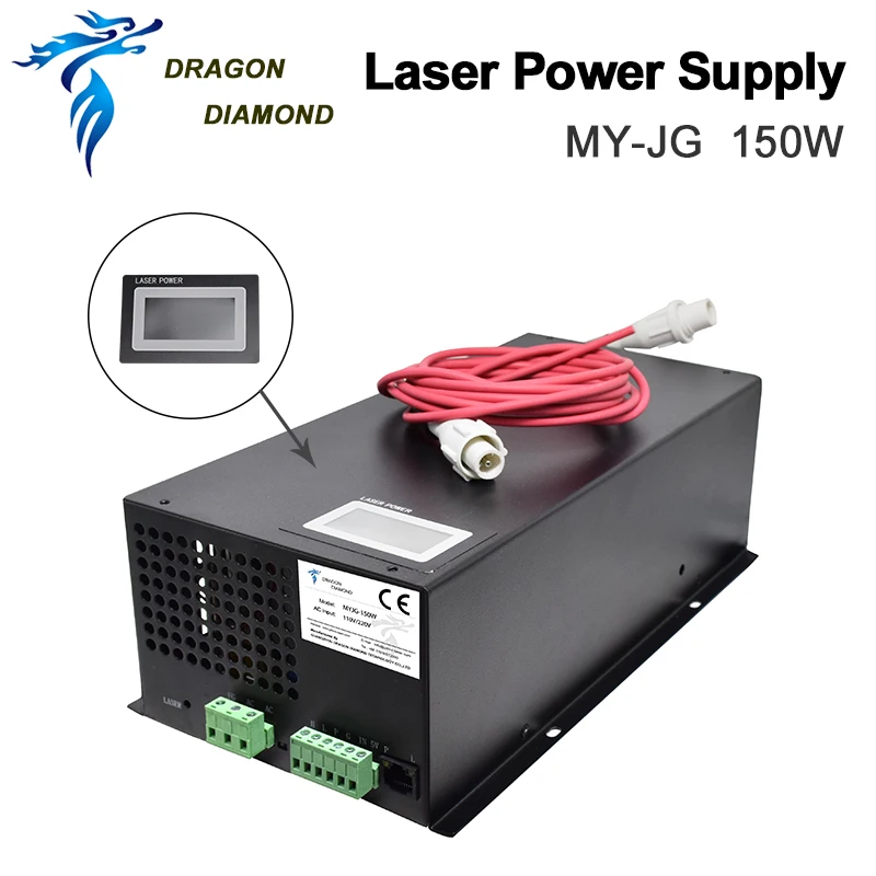 

DRAGON DIAMOND 150W CO2 Laser Power Supply for Laser Engraving Cutting Machine MYJG Series Category