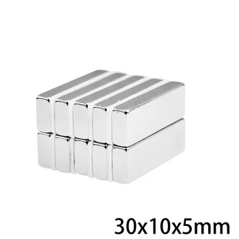 

2/5/10/20/50PCS 30x10x5 Search Major Quadrate Magnet 30mm*10mm Powerful Magnets 30x10x5mm Strong Neodymium Magnets 30*10*5