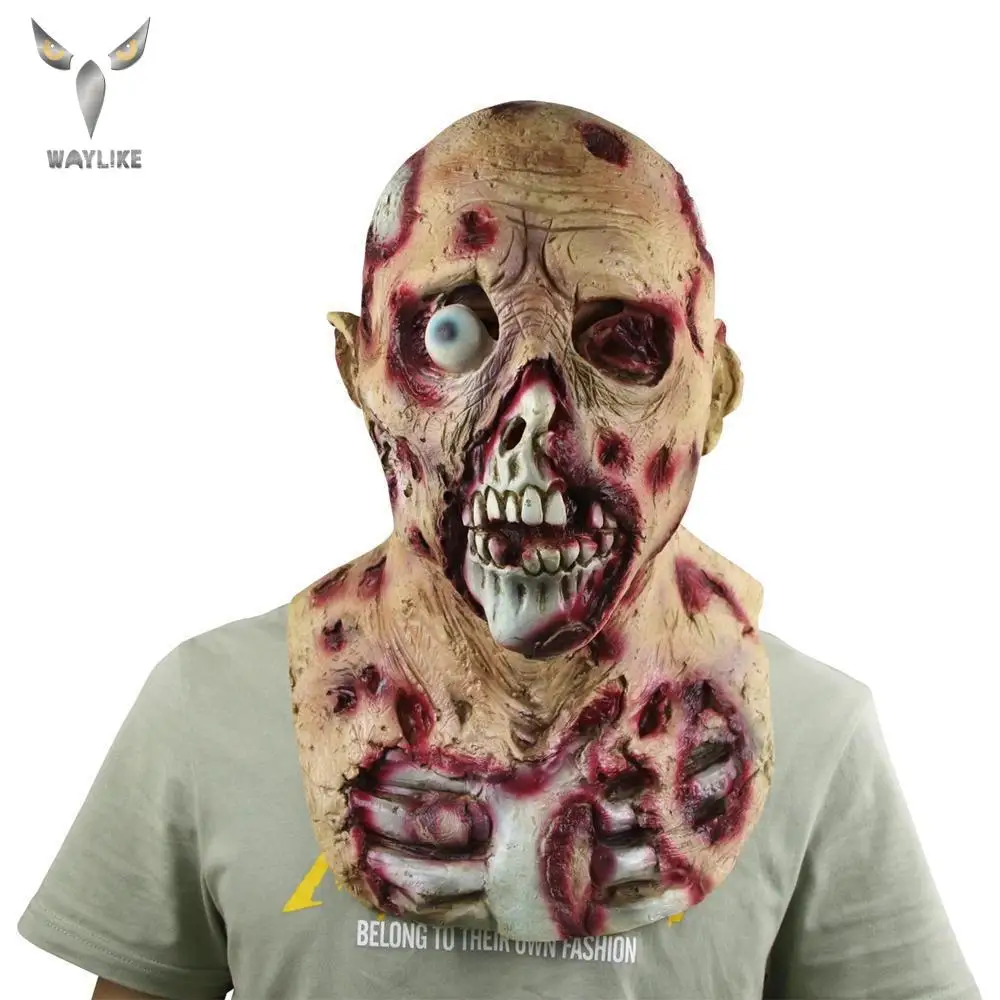 Waylike новая биохимическая маска Монстра Хэллоуин Реалистичная латексная