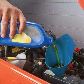 

Flexible Draining Tool Funnel Oil Additive Motorcycle Farm Machine Funnel Car Refueling Longer Funnel Gasoline Engine Liquid NEW