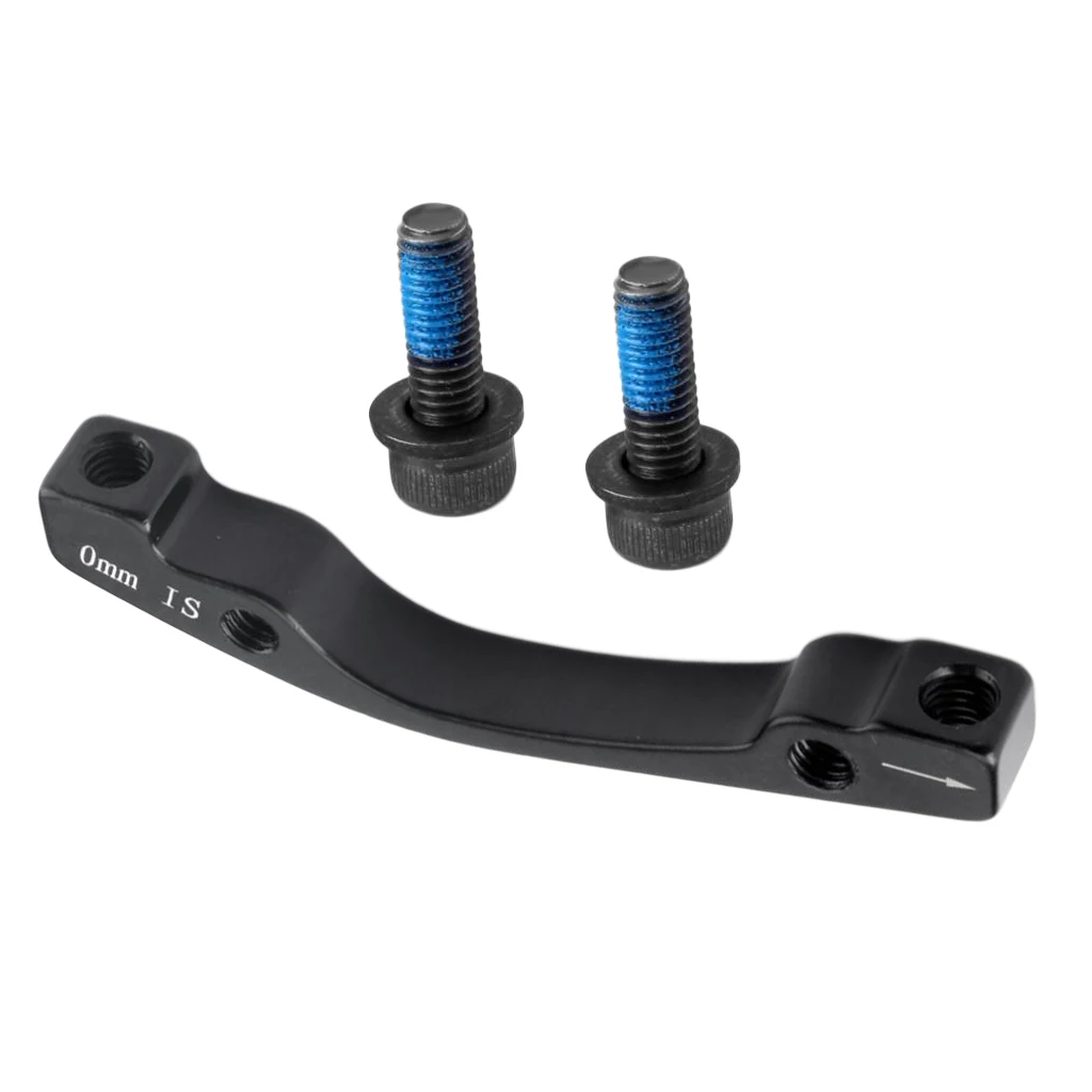 Aluminum Disc Brake Caliper Mount Adapter - Front - Fork 160mm Frame 140mm ( With Mounting Bolts)