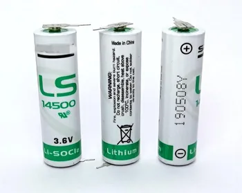 

20pcs New original LS14500 14500 AA 3.6V PLC industrial automation equipment CNC machine lithium battery with pin