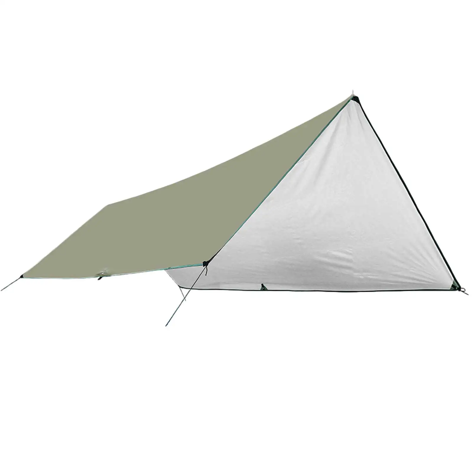 Bâche De Camping 3x3 M Imperméable – Tapis De Pique-nique, Anti-UV, Légère, Pour Plage, Randonnée, Voyage - 2