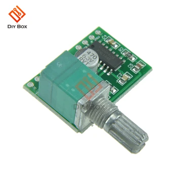 

PAM8403 Digital Power Audio Amplifier Board module Dual Channel DC 5V 3Wx2 with Potentiometer Switch Volume Control Stereo USB