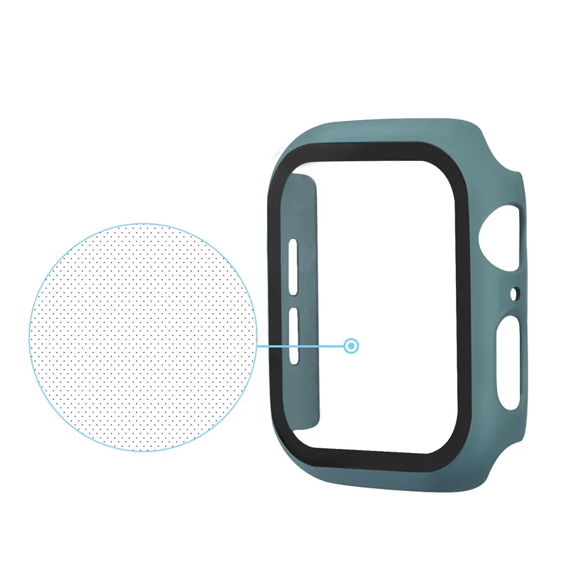 Супер тонкий Чехол подходит для Apple Watch Series 5 4 3 2 Чехол с защитой экрана водонепроницаемый чехол для Iwatch 44 мм 42 мм 40 мм 38 мм