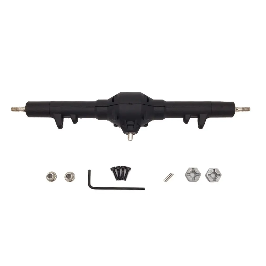 Долговечное использование для 1/10 масштаб Wltoys 12428 12423 RC автомобиль Запасные детали задней оси задний редуктор аксессуары Запчасти