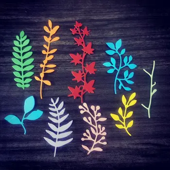 

Flowers and plants Metal Cutting Dies for DIY Scrapbooking Album Paper Cards Decorative Crafts Embossing Die Cuts