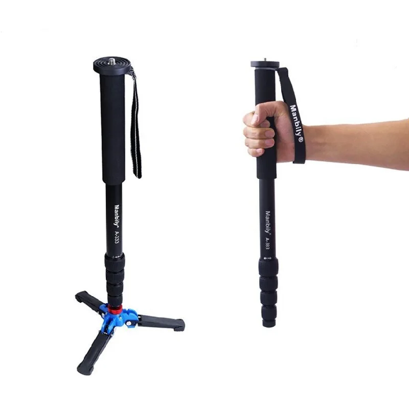 Manbily A333 Aluminium Camera Monopod 28mm Diameter Portable