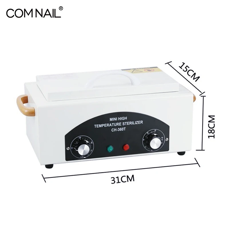 Online 300W Tragbare Trockenen Wärme Hohe Temperatur Sterilisator Medizinische Autoklaven Maniküre Werkzeug Sterilisator Für Nägel Pediküre Salon