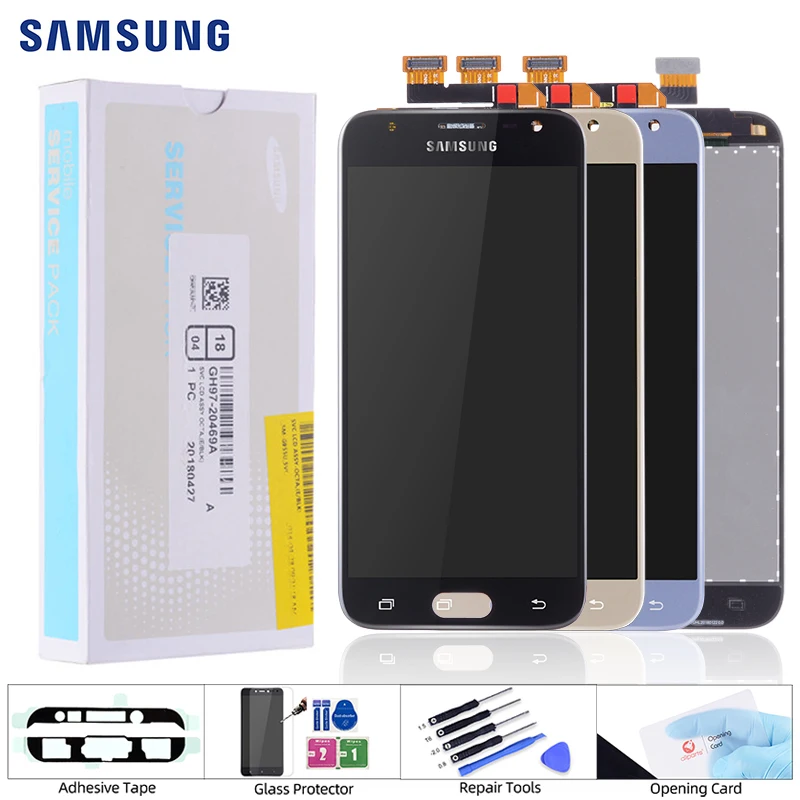 Продажа Дисплей для SAMSUNG Galaxy J3 2017 J330f J330 font b LCD b font в сборе с тачскрином Оригинал 5.0
