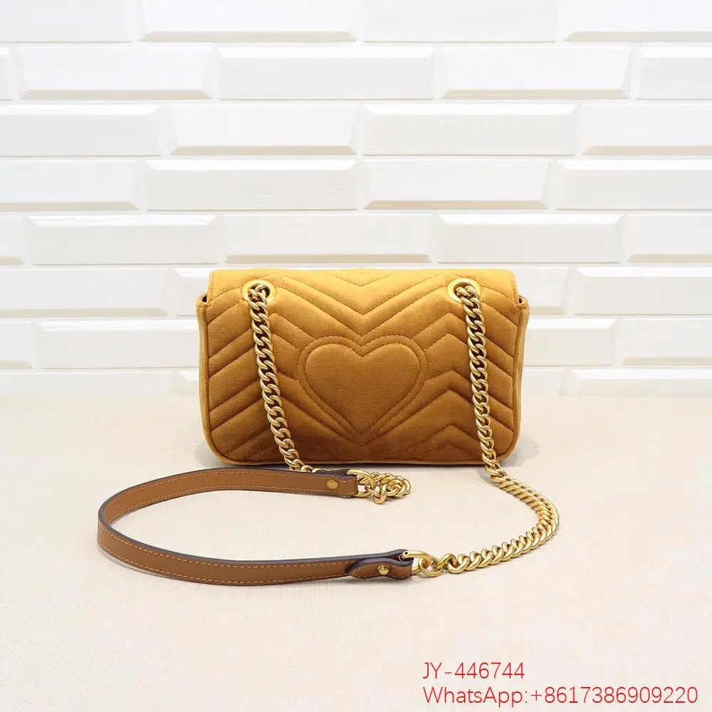 

Highest quality Women's Shoulder Bags Luxury designer bag Corduroy women bag Chain ladies bag Free shipping