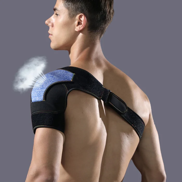 Горячая 1 шт. плечо стабильность Brace Регулируемый напорный Shoulderpad поддержка плеча MCK99