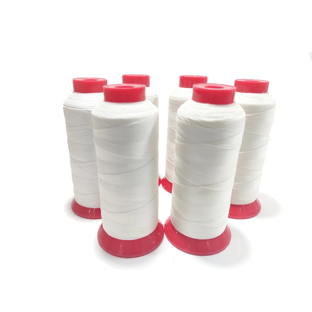 High Tenacity White Bonded Nylon Thread 210D/3 1000m Multi - Filaments Sewing Threads Nylon66 For Leather Upholstery | Дом и сад