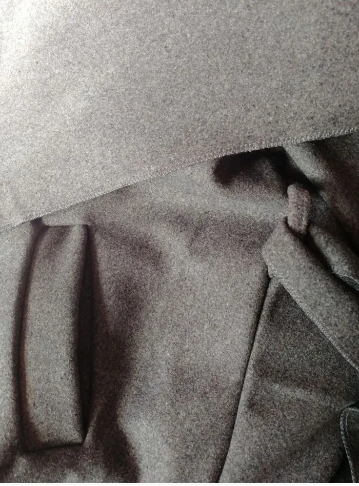 Элегантные однотонные шерстяные и смесовые пальто женские Высокая мода талия Бант пояс с запахом Пальто Feminino средней длины осенне-зимние