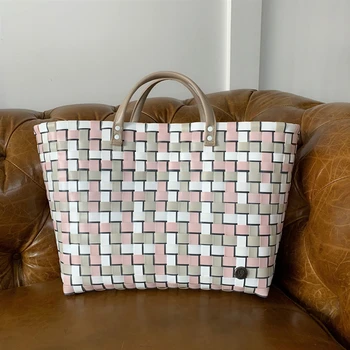 

Louis Brand High-quality Leather Bucket Bags Handbags Fashion Woven Single Shoulder Bags Female Casual Shopping Tote Package CC