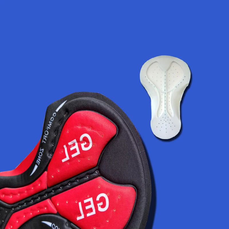 DIY Cycling Gel Pad mens 3D Gel Padded Bicycle Short Shorts Riding Underwear Pants Riding Cycling Cushion MTB Bike Base Seat