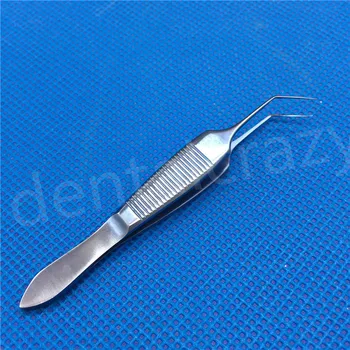 

86mm Titanium Utrata Style Capsulorhexis Forcep ophthalmic eye instrument 1pcs