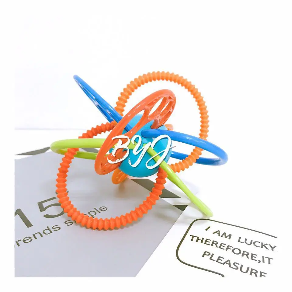 Oball Teether Ball Small Magic Teether Ball Baby CHILDREN'S Flexible Hand Ball