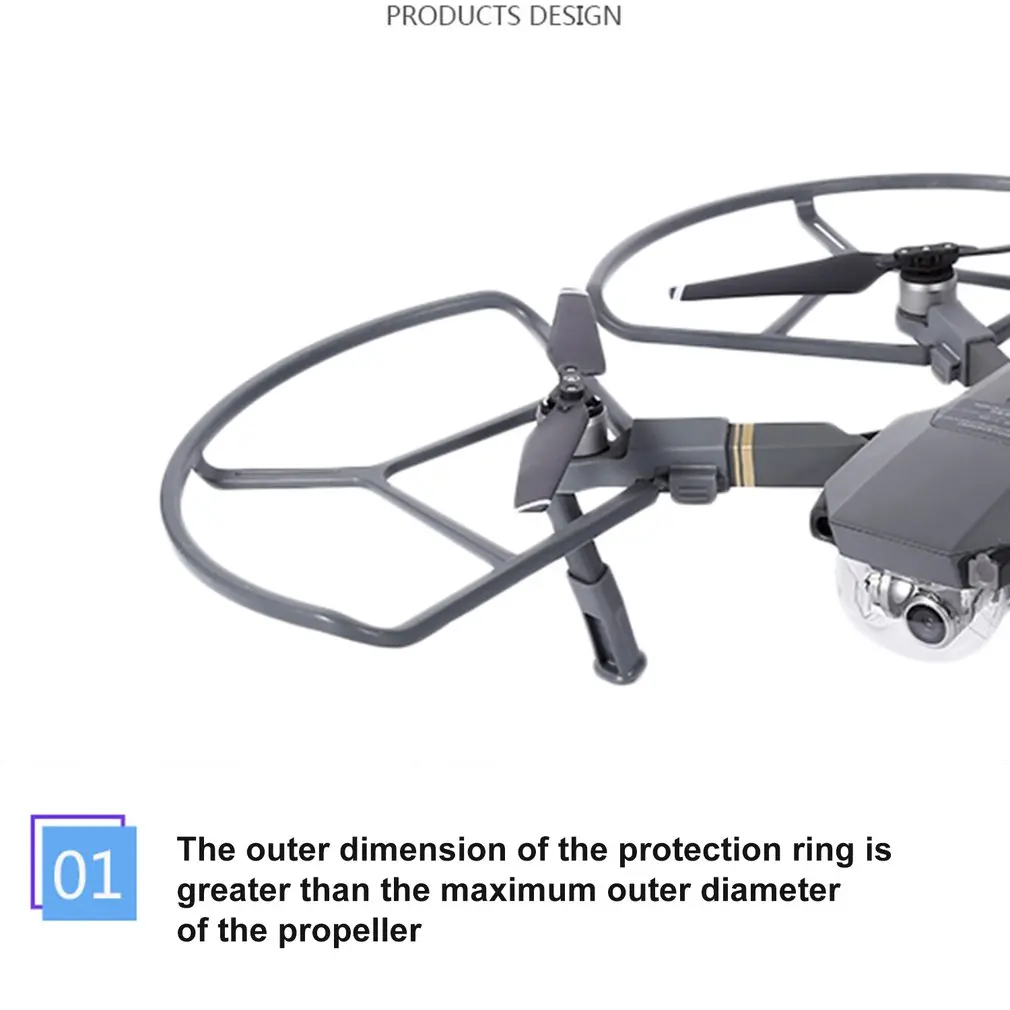 Защита пропеллера для DJI MAVIC PRO Радиоуправляемый Дрон Квадрокоптер Опора бампер кольцо защита рамка Дрон защитные аксессуары