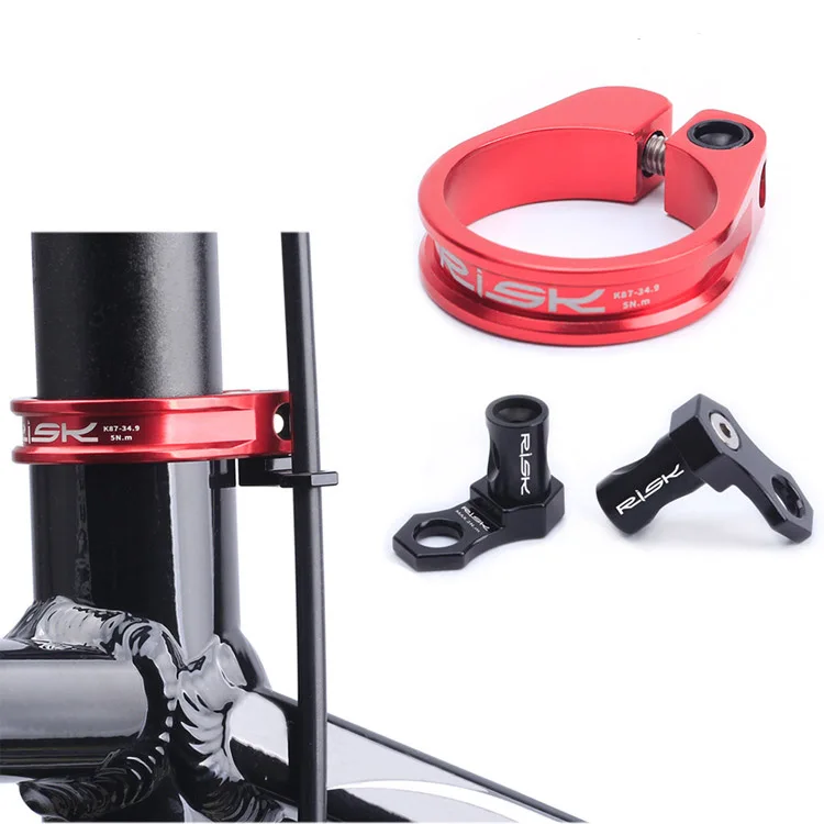 Bicycle Seatposts Clamps K87 Aluminum Alloy 31.8/34.9mm Ultralight Lock Mountain Road Bike Clip