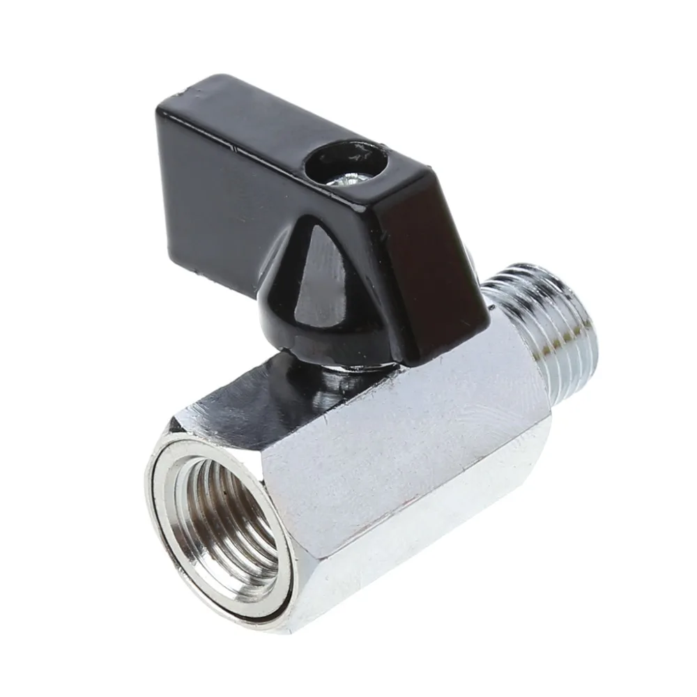 

Brass Mini Ball Valve 1/4" BSP Male to Female Thread Air Compressor Hose Ball Valve