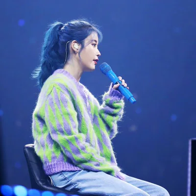 Шерстяной зеленый свитер+ брюки для женщин DEL LUNA отель же IU Lee Ji Eun Корейская Драма