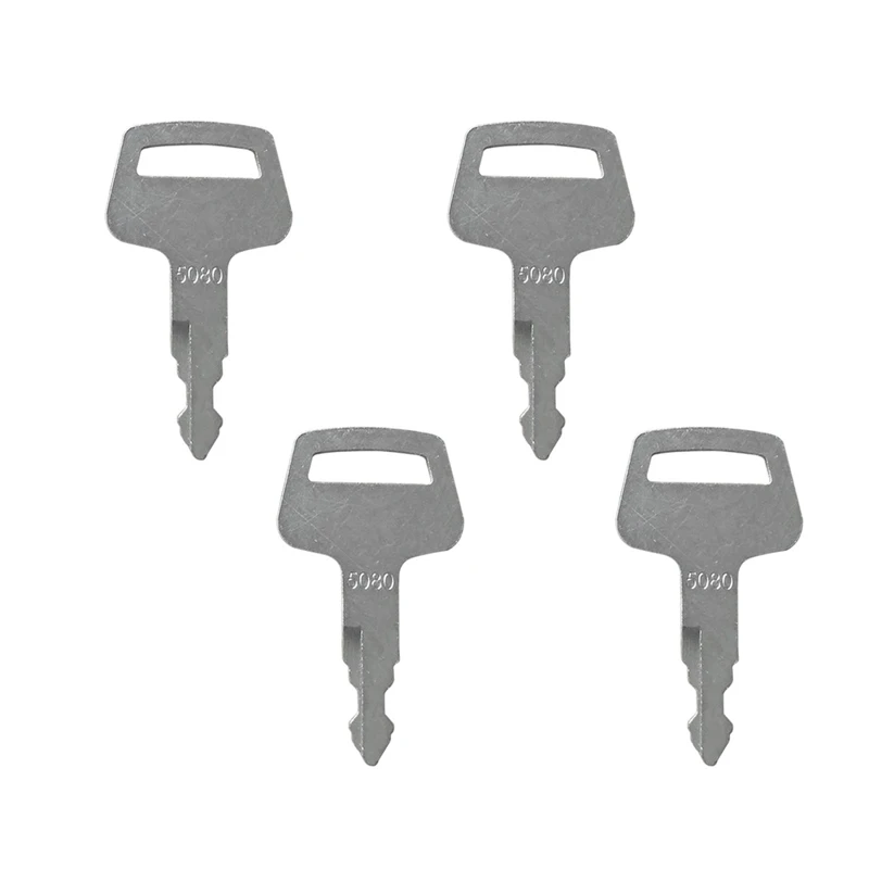 (4) Ignition Keys 5080 069027029 For IHI Track Loader Skid Steer Mini-Excavator Chieftain Marooka | Автомобили и мотоциклы