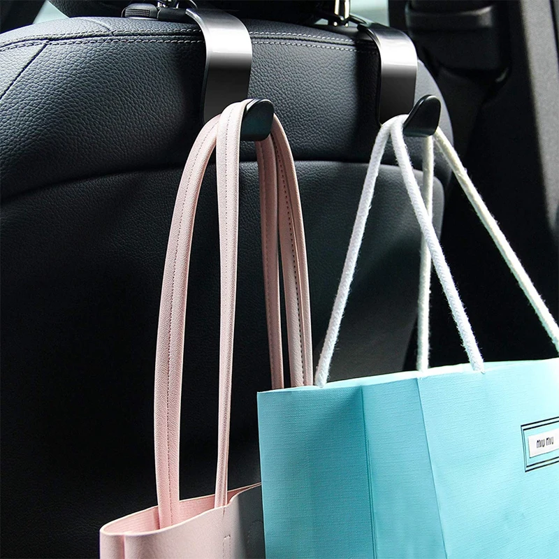 

1 Pcs Car Seat Back Hook Mounting Hook Bag Hanger Auto Interior Headrest Storage Organizer Universal Accessories