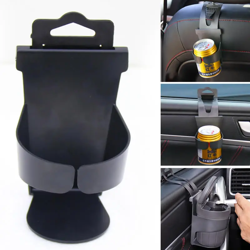 

Universal Door Seat Clip car window storage door side back beverage cup holder coaster drink holder ashtray bracket Truck Boat